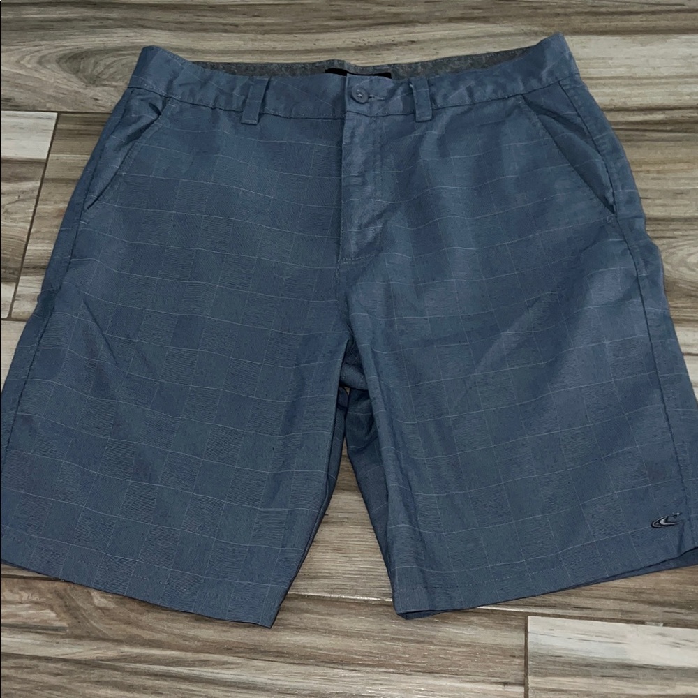 O'Neill Men's Blue Flat Front Shorts